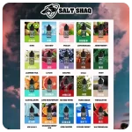 SALT SHAQ彩鯊煙油